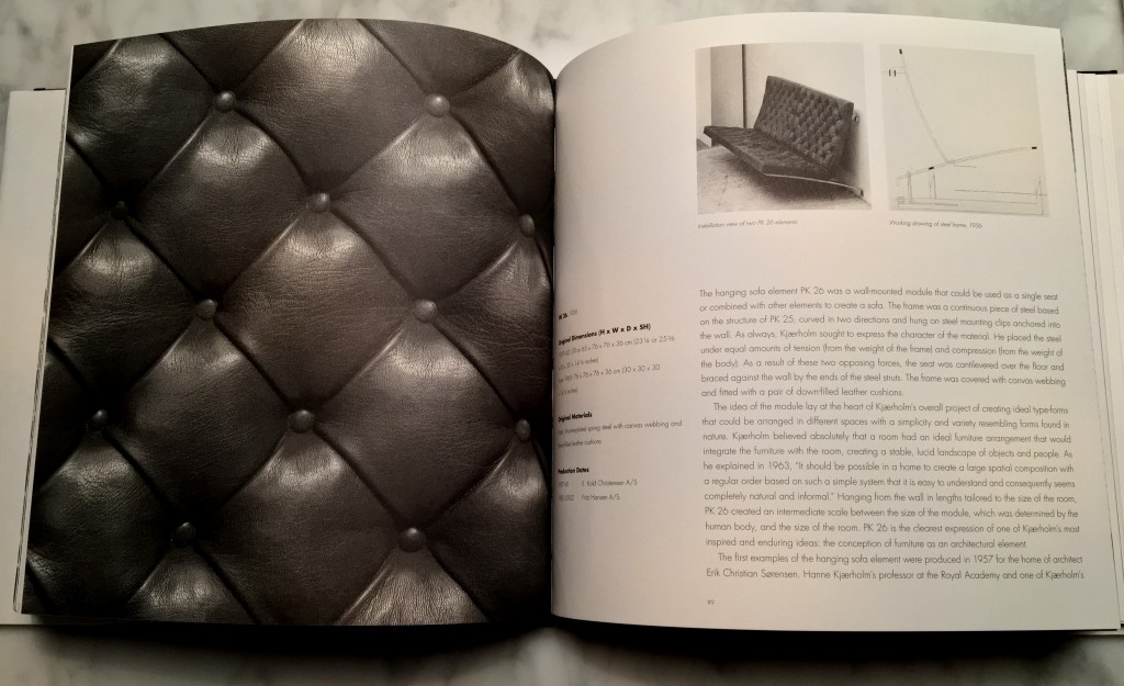 THE FURNITURE OF POUL KJAERHOLM　CATALOGUE RAISONNE②